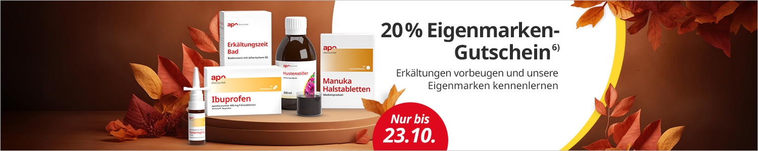 20% Eigenmarken-Gutschein im Oktober