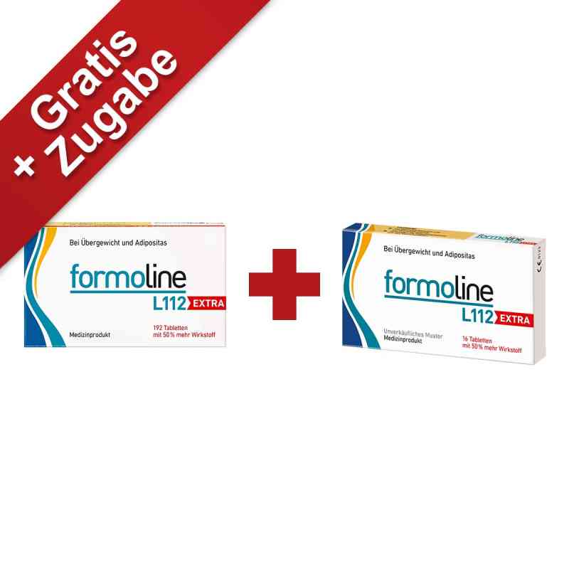 Formoline L112 Extra Tabletten zum Abnehmen Vorteilspackung 192 stk von Certmedica International GmbH PZN 16233433