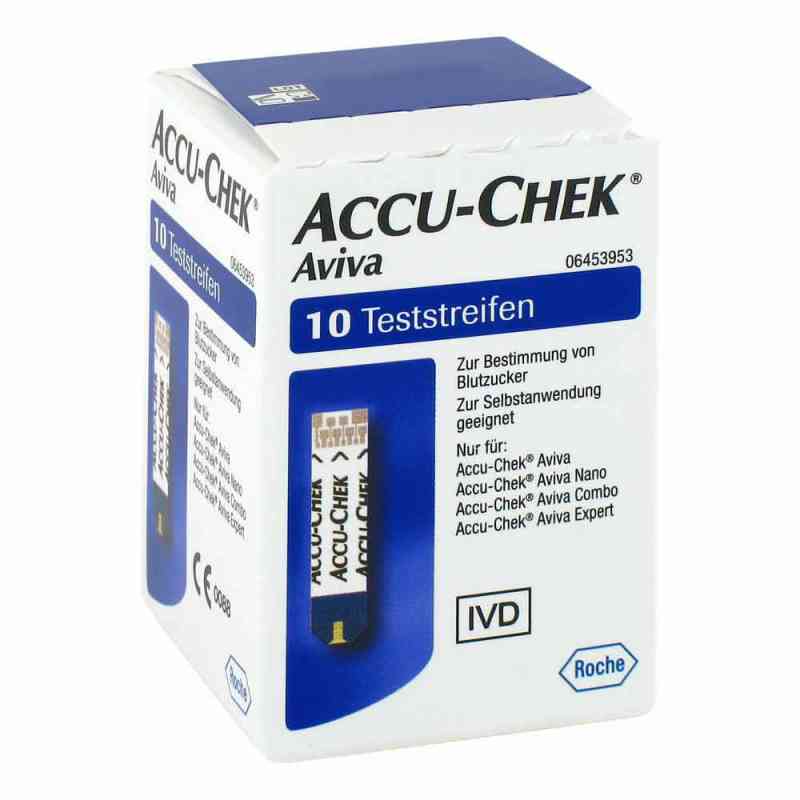 Accu Chek Aviva Teststreifen Plasma Ii 1X10 stk von Roche Diabetes Care Deutschland GmbH PZN 06114957