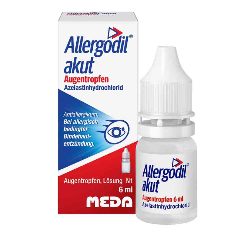 Allergodil akut Augentropfen: Bei Pollenallergie, Heuschnupfen 6 ml von Viatris Healthcare GmbH PZN 04095291