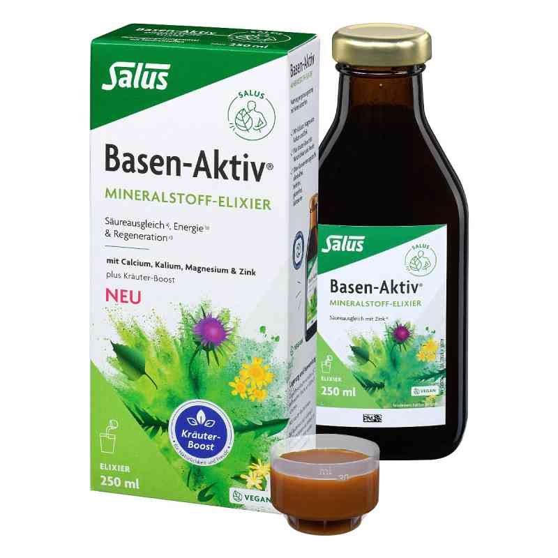 Basen Aktiv Mineralstoff-Kräuter-Elixier Salus 250 ml von SALUS Pharma GmbH PZN 18354313