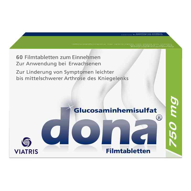 Dona 750 mg: Kniearznei bei Arthrose, hochdosiertes Glucosamin 60 stk von Viatris Healthcare GmbH PZN 02334389