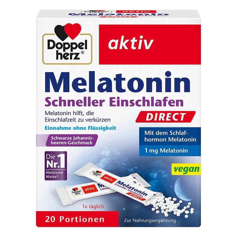 Doppelherz Melatonin Direct Schneller Einschlafen 20 stk von Queisser Pharma GmbH & Co. KG PZN 17825710
