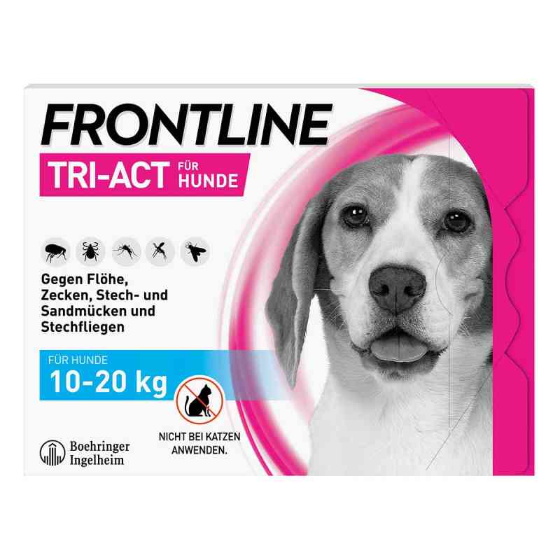 FRONTLINE TRI-ACT Hund gegen Zecken Flöhe & Mücken 10-20 kg 3 stk von Boehringer Ingelheim VETMEDICA GmbH PZN 16359878