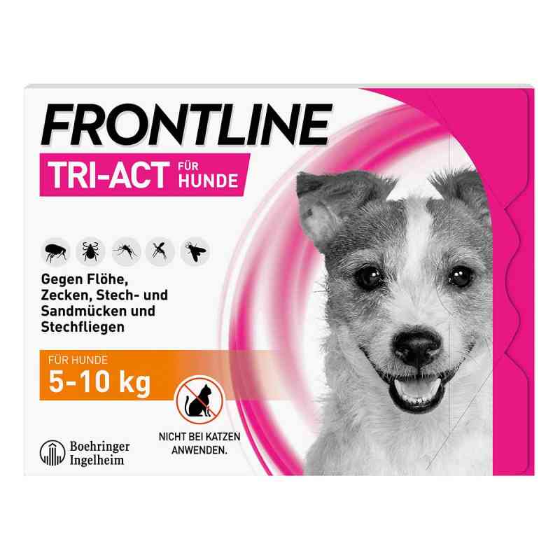 FRONTLINE TRI-ACT Hund gegen Zecken Flöhe & Mücken 5-10 kg 3 stk von Boehringer Ingelheim VETMEDICA GmbH PZN 16359855