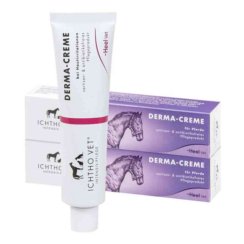 Ichtho Vet Derma-Creme 2X50 g von Biologische Heilmittel Heel GmbH PZN 11870164