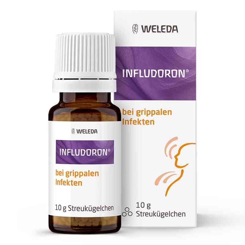 Infludoron Streukügelchen bei Erkältung und grippalen Infekten 10 g von WELEDA AG PZN 09647424