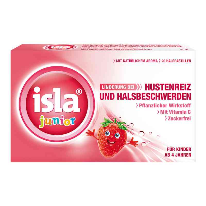 isla junior Halspastillen bei Kinderhalsschmerzen  20 stk von Engelhard Arzneimittel GmbH & Co.KG PZN 11553995