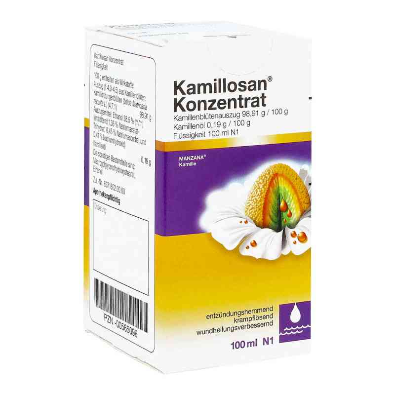 Kamillosan Konzentrat: Erkältungsmittel Mundspülung, Inhalation 100 ml von Viatris Healthcare GmbH PZN 00565096