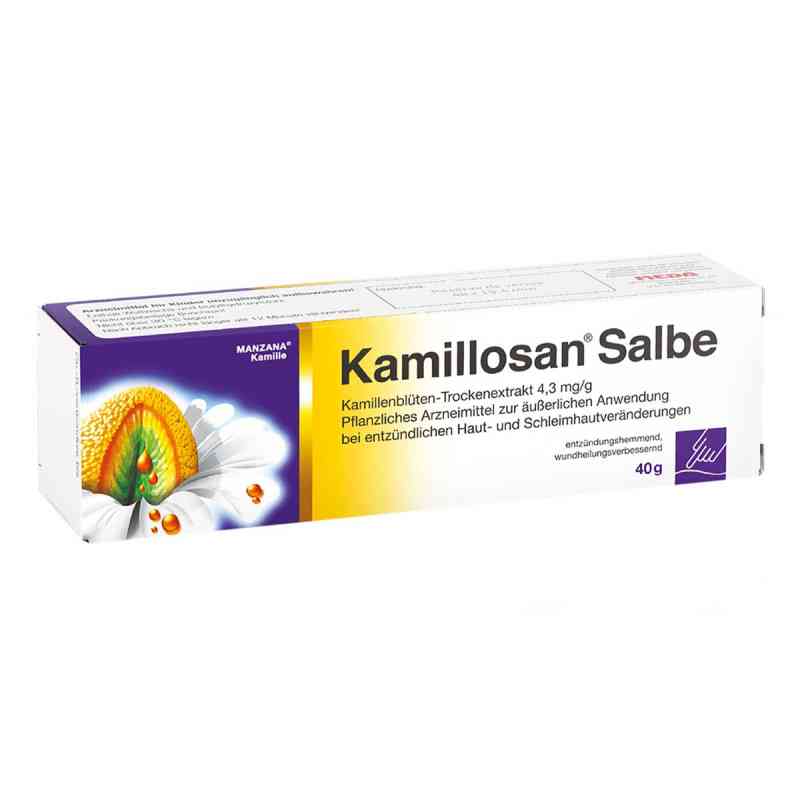 Kamillosan Salbe: Wund und Heilsalbe bei Entzündung oder Ekzem 40 g von Viatris Healthcare GmbH PZN 01609163