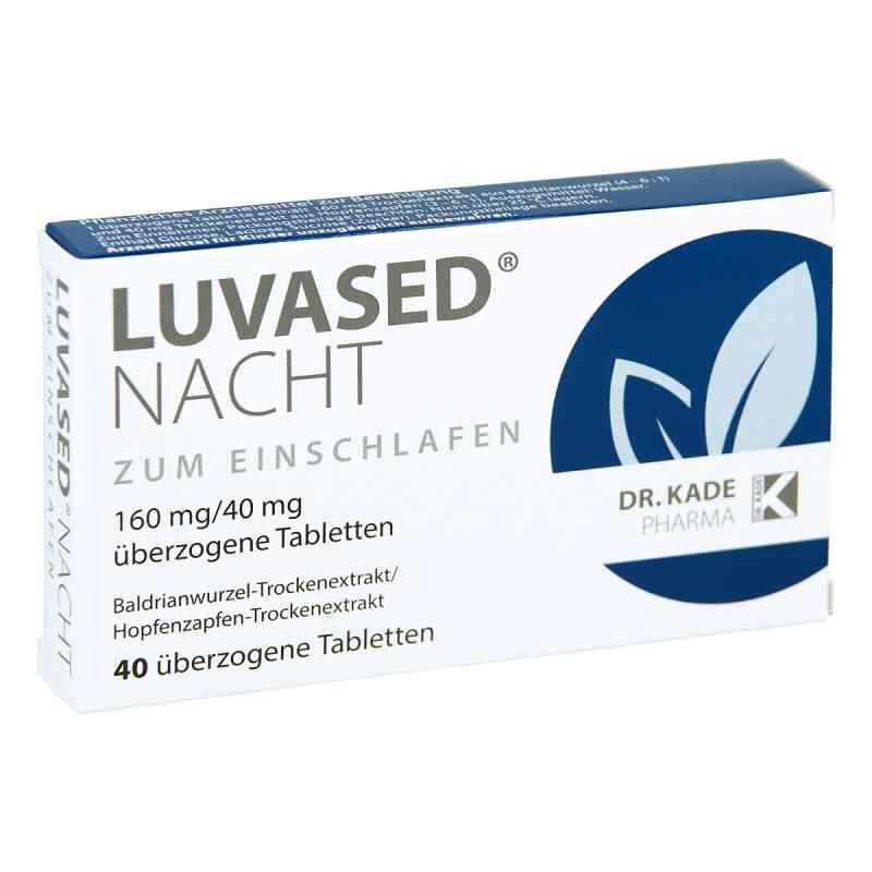 Luvased Nacht zum Einschlafen 40 stk von DR. KADE Pharmazeutische Fabrik GmbH PZN 07031624