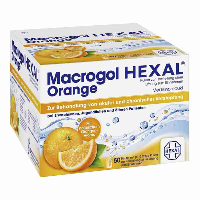 Macrogol Hexal Orange - bei Verstopfungen 50 stk von Hexal AG PZN 11553713