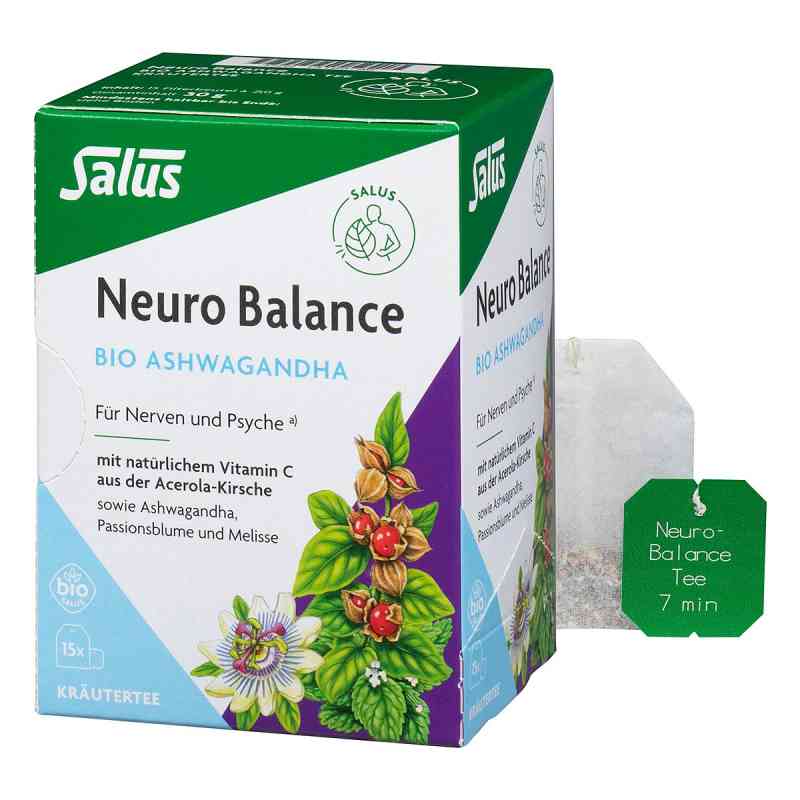 Neuro Balance Bio Ashwagandha Tee Salus  15 stk von SALUS Pharma GmbH PZN 14188786