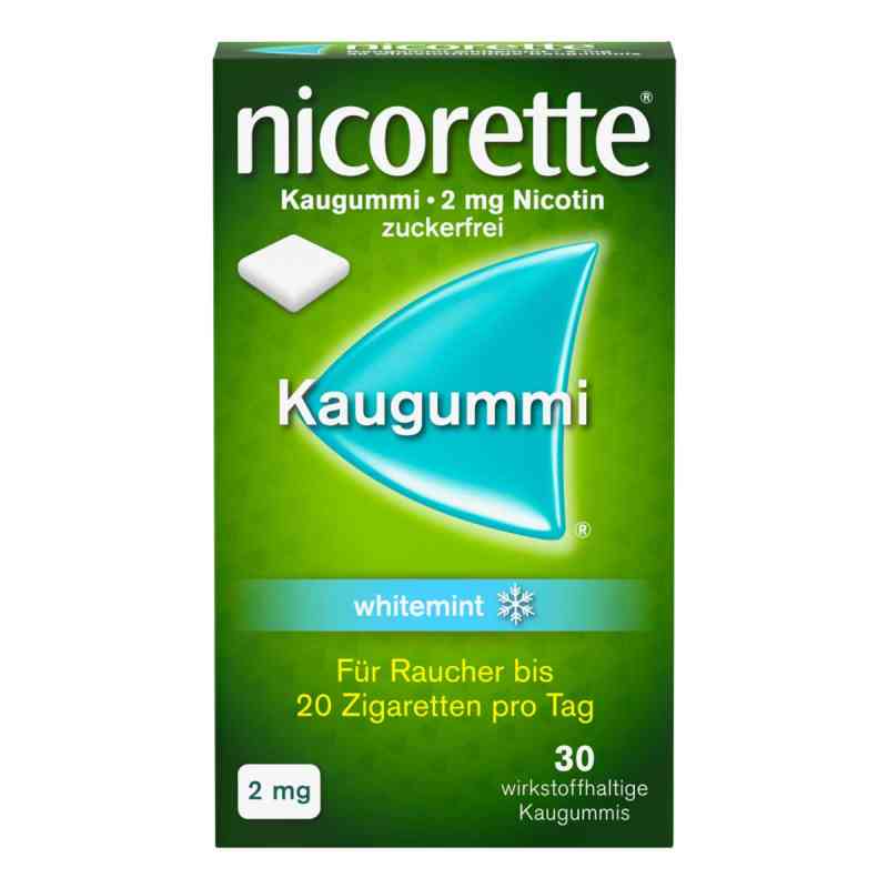 Nicorette 2mg Nikotinkaugummi whitemint zur Rauchentwöhnung 30 stk von Johnson & Johnson GmbH (OTC) PZN 07353606