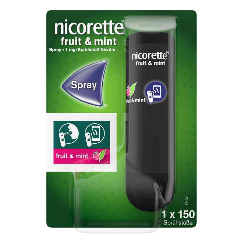 Nicorette fruit & mint Spray mit Nikotin zur Rauchentwöhnung 1 stk von Johnson & Johnson GmbH (OTC) PZN 18215126