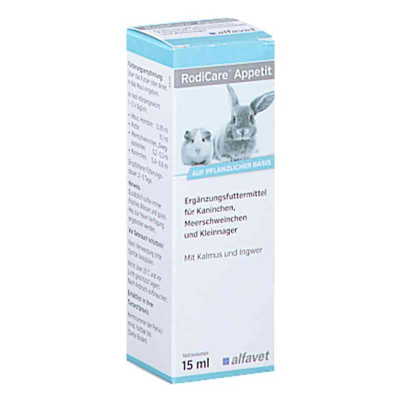 Rodicare Appetit für Kaninchen, Meerschweinchen und Kleinnager 15 ml von alfavet Tierarzneimittel GmbH PZN 11714458