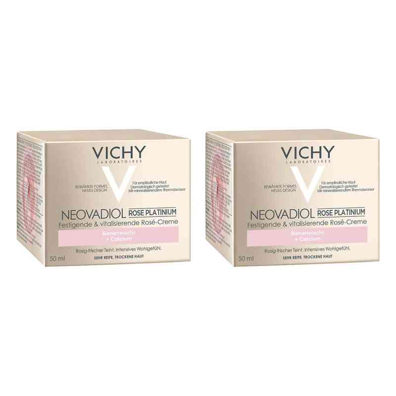 Vichy Neovadiol Rose Platinium Creme 2 x50 ml von L'Oreal Deutschland GmbH PZN 08102739