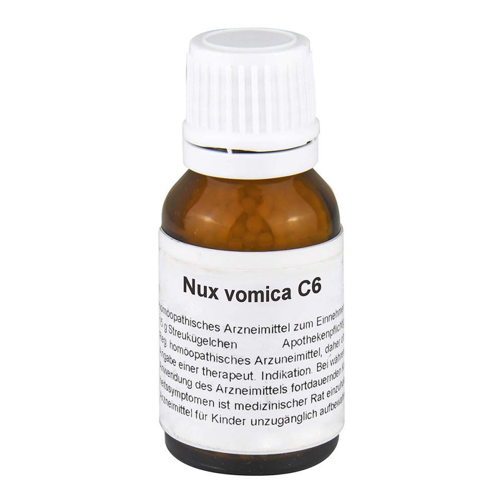 Nux Vomica C 6 Globuli 15 g → OnlineApotheke JUVALIS