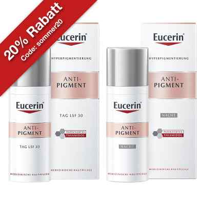 Eucerin Anti-Pigment Tag LSF 30 + Nachtpflege 2x50 ml von Beiersdorf AG Eucerin PZN 08102732