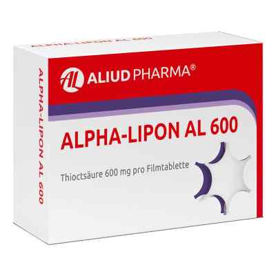 Alpha-Lipon AL -Missempfinden bei diabetischer Nervenschädigung 100 stk von ALIUD Pharma GmbH PZN 00958401