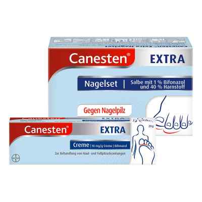 Canesten EXTRA 2-Phasen-Kurztherapie-Set bei Nagelpilz mit 20g E 1 stk von Bayer Vital GmbH PZN 08101726