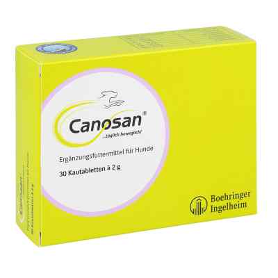 Canosan Kautabletten für Hunde zur Unterstützung der Gelenke 30 stk von Boehringer Ingelheim VETMEDICA GmbH PZN 01745423