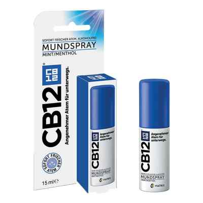 CB12 Spray: frischer Atem unterwegs, Mundspray gegen Mundgeruch 15 ml von Viatris Healthcare GmbH PZN 12414534