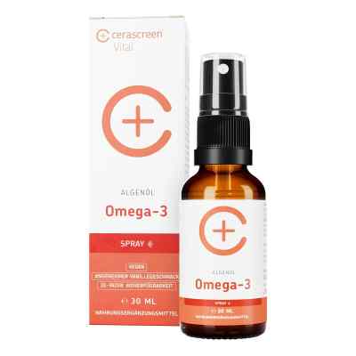 Cerascreen Omega-3 Algenöl DHA+EPA vegan Spray 30 ml von Cerascreen GmbH PZN 18817233