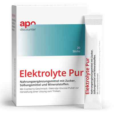 Elektrolyte Pur Sticks von apodiscounter  20X4.7 g von apo.com Group GmbH PZN 19239459