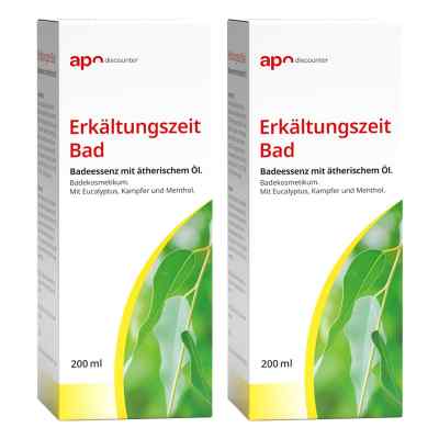 Erkältungszeit Bad von apodiscounter 2x200 ml von apo.com Group GmbH PZN 08101981