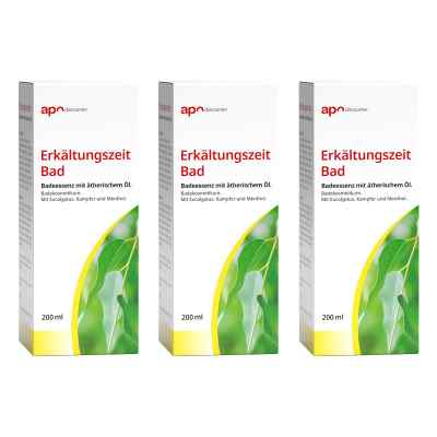 Erkältungszeit Bad von apodiscounter 3x200 ml von apo.com Group GmbH PZN 08101982