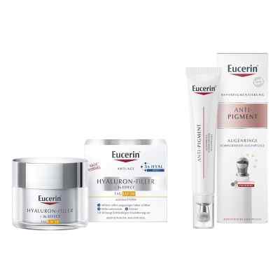 Eucerin Anti-Age Hyaluron-Filler Tag LSF 30 + Anti-Pigment Augen 50+15 ml von Beiersdorf AG Eucerin PZN 08102728