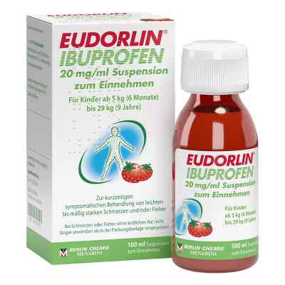 Eudorlin Ibuprofen 20 mg/ml Suspension z.Einnehmen 100 ml von BERLIN-CHEMIE AG PZN 18752172
