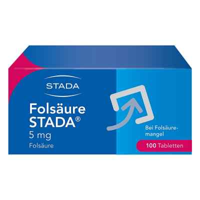 Folsäure Stada 5 Mg Tabletten 100 stk von STADA Consumer Health Deutschland GmbH PZN 17542834