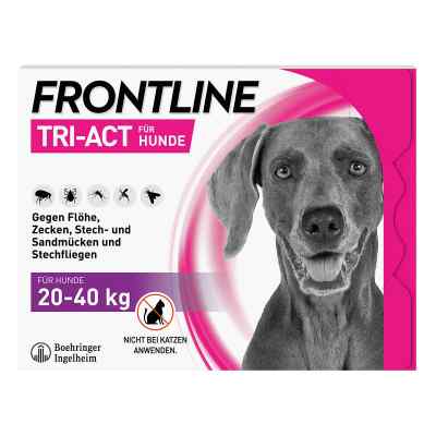 FRONTLINE TRI-ACT Hund gegen Zecken Flöhe & Mücken 20-40 kg 3 stk von Boehringer Ingelheim VETMEDICA GmbH PZN 16359890