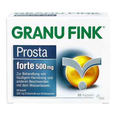 GRANU FINK Prosta forte 500 mg  80 stk von Perrigo Deutschland GmbH PZN 10011921