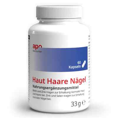 Haut Haare Nägel Kapseln von apodiscounter 60 stk von apo.com Group GmbH PZN 19339391