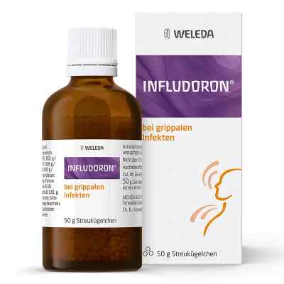 Infludoron Streukügelchen bei Erkältung und grippalen Infekten 50 g von WELEDA AG PZN 09647430