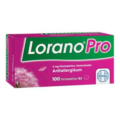 Lorano® Pro 5 mg - Allergietabletten für Deinen Heuschnupfen 100 stk von Hexal AG PZN 10090205