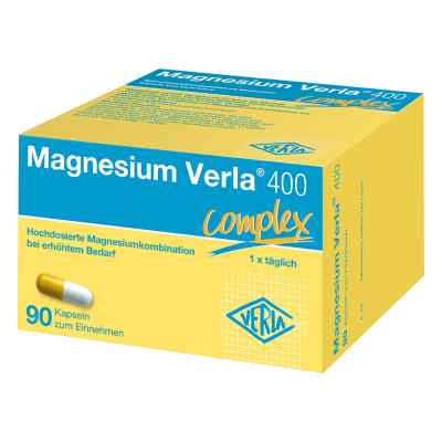 Magnesium Verla 400 Kapseln 90 stk von Verla-Pharm Arzneimittel GmbH & Co. KG PZN 18812514