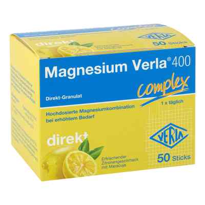 Magnesium Verla 400 Typ Zitrone 50 stk von Verla-Pharm Arzneimittel GmbH & Co. KG PZN 16154478