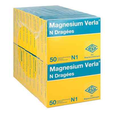 Magnesium Verla N Dragees 20X50 stk von Verla-Pharm Arzneimittel GmbH & Co. KG PZN 03554940