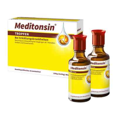Meditonsin Tropfen bei ersten Anzeichen einer Erkältung 2X50 g von MEDICE Arzneimittel Pütter GmbH&Co.KG PZN 10192733