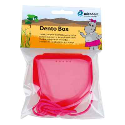 Miradent Zahnspangenbox Dento Box I pink 1 stk von Hager Pharma GmbH PZN 08449544