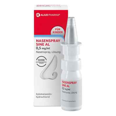 Nasenspray sine Al 0,5 mg/ml, konservierungsmittelfrei 10 ml von ALIUD Pharma GmbH PZN 12464118