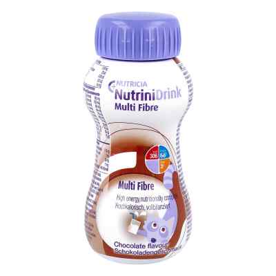 Nutrini Drink Multi Fibre Schokoladengeschmack 200 ml von Danone Deutschland GmbH PZN 06333487