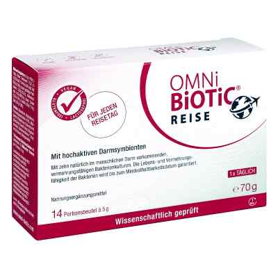 OMNi BiOTiC Reise - Sachets für den Urlaub 14X5 g von INSTITUT ALLERGOSAN Deutschland (privat) GmbH PZN 09066012