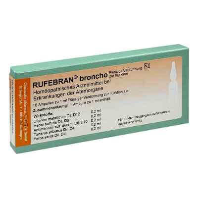 Rufebran broncho Ampullen 10 stk von COMBUSTIN Pharmazeutische Präparate GmbH PZN 03799268