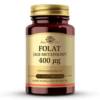 Solgar Folat Metafolin 400 Μg Tabletten 100 stk von  PZN 18814737