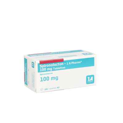 Spironolacton-1A Pharma 100mg 100 stk von 1 A Pharma GmbH PZN 07663212